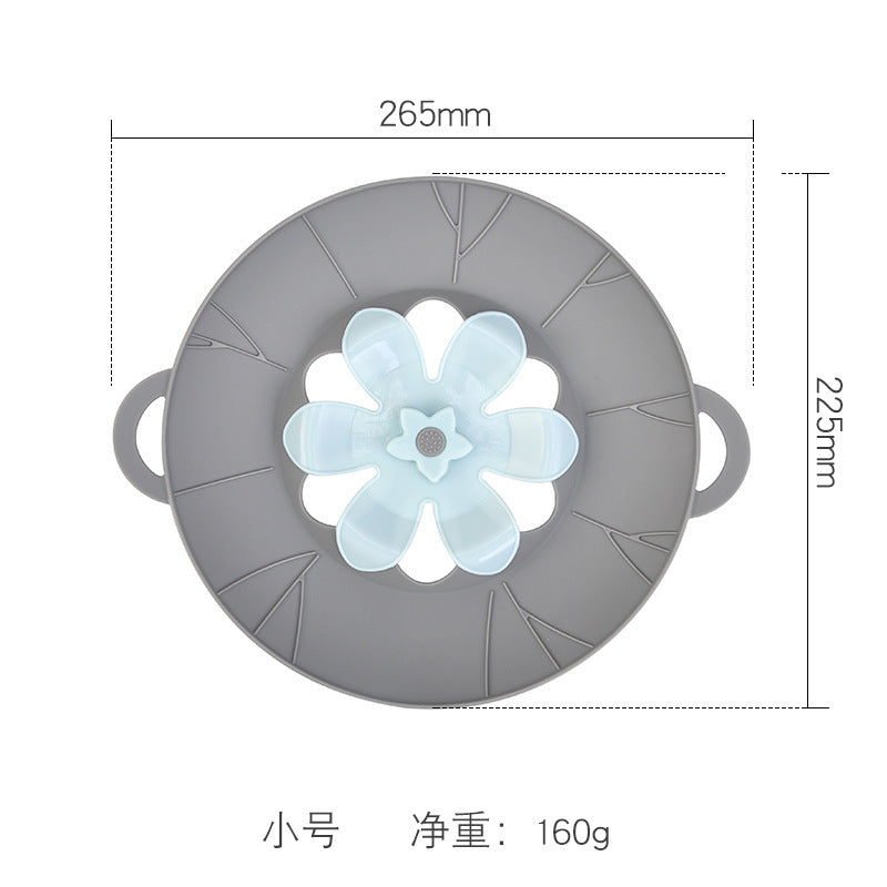 Kitchen Gadget Silicone Spill-Proof Pot Utensil Cover