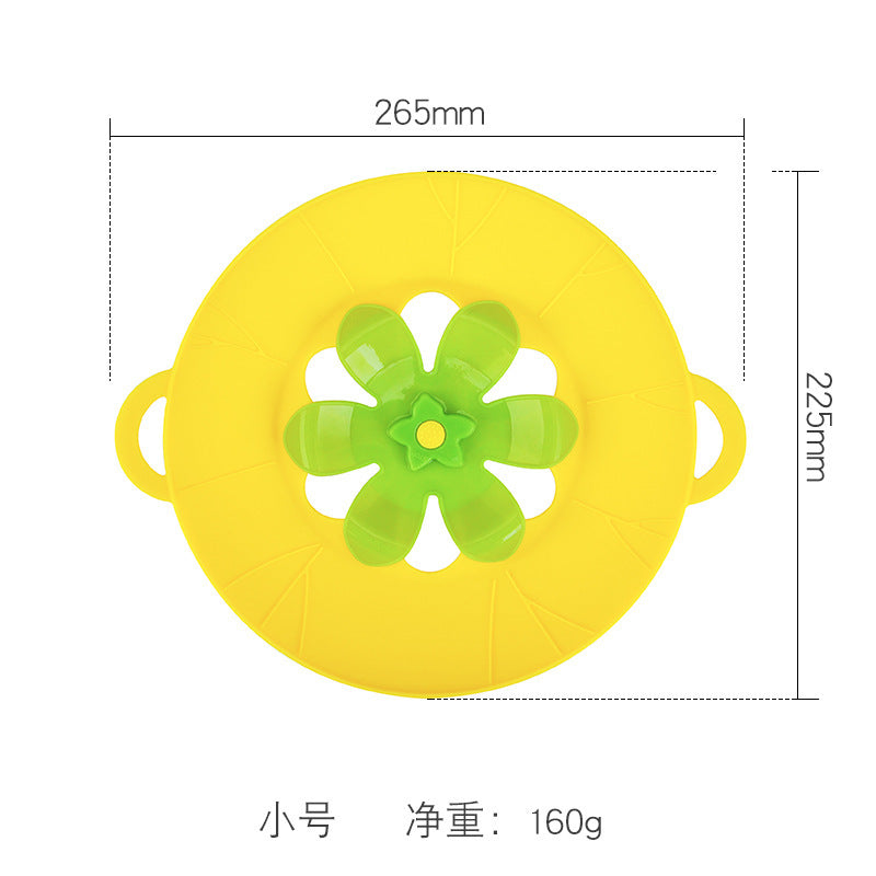 Kitchen Gadget Silicone Spill-Proof Pot Utensil Cover