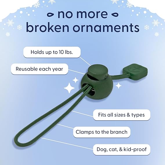 ORNAMENT ANCHOR Ornament Hooks for Hanging Christmas Decorations
