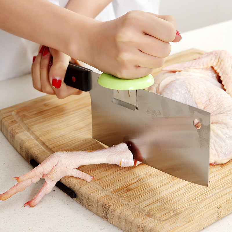 Stainless Steel Vegetable Cutting Booster Knife Holder