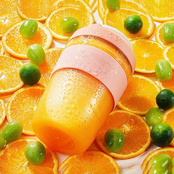 Portable Blender Juicer Cup With 4 Blades For Shakes