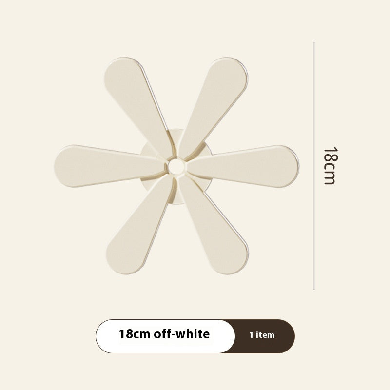 4pcs Silicone Mat Dishes Insulation Pad Tree Shape