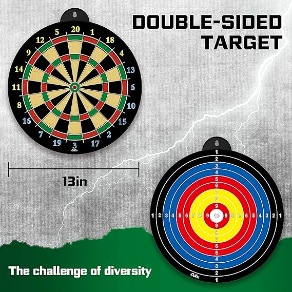Magnetic Dart Board - 12pcs Magnetic Darts