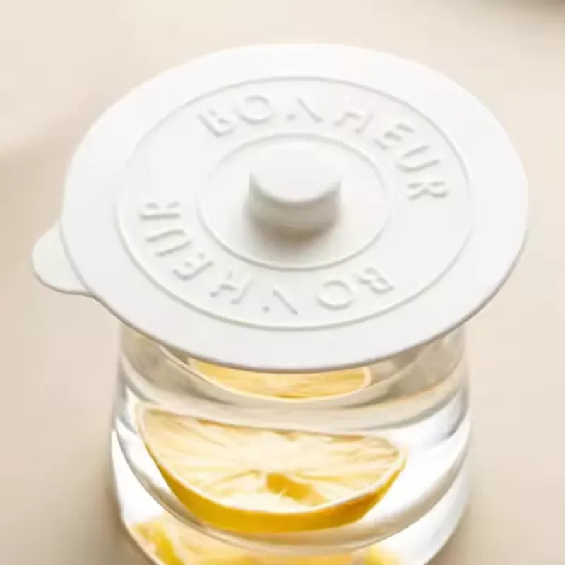 Silicone Glass Cup Cover Round Dustproof Lid