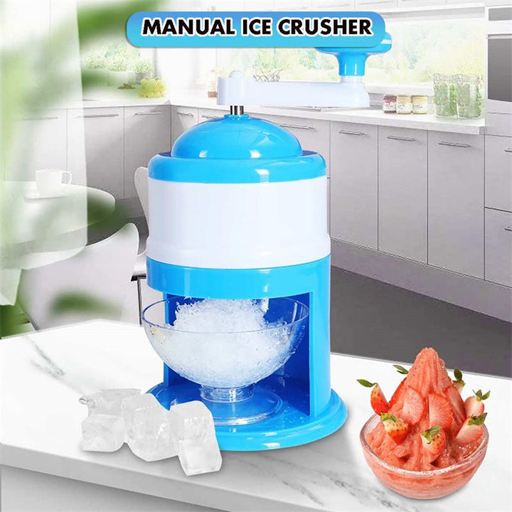 Portable Manual Ice Crushers Hand Crank Ice Shaver